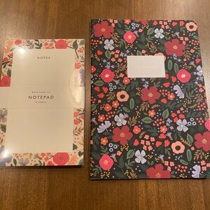Rifle Paper Co. Floral Notebook & Notepad Set